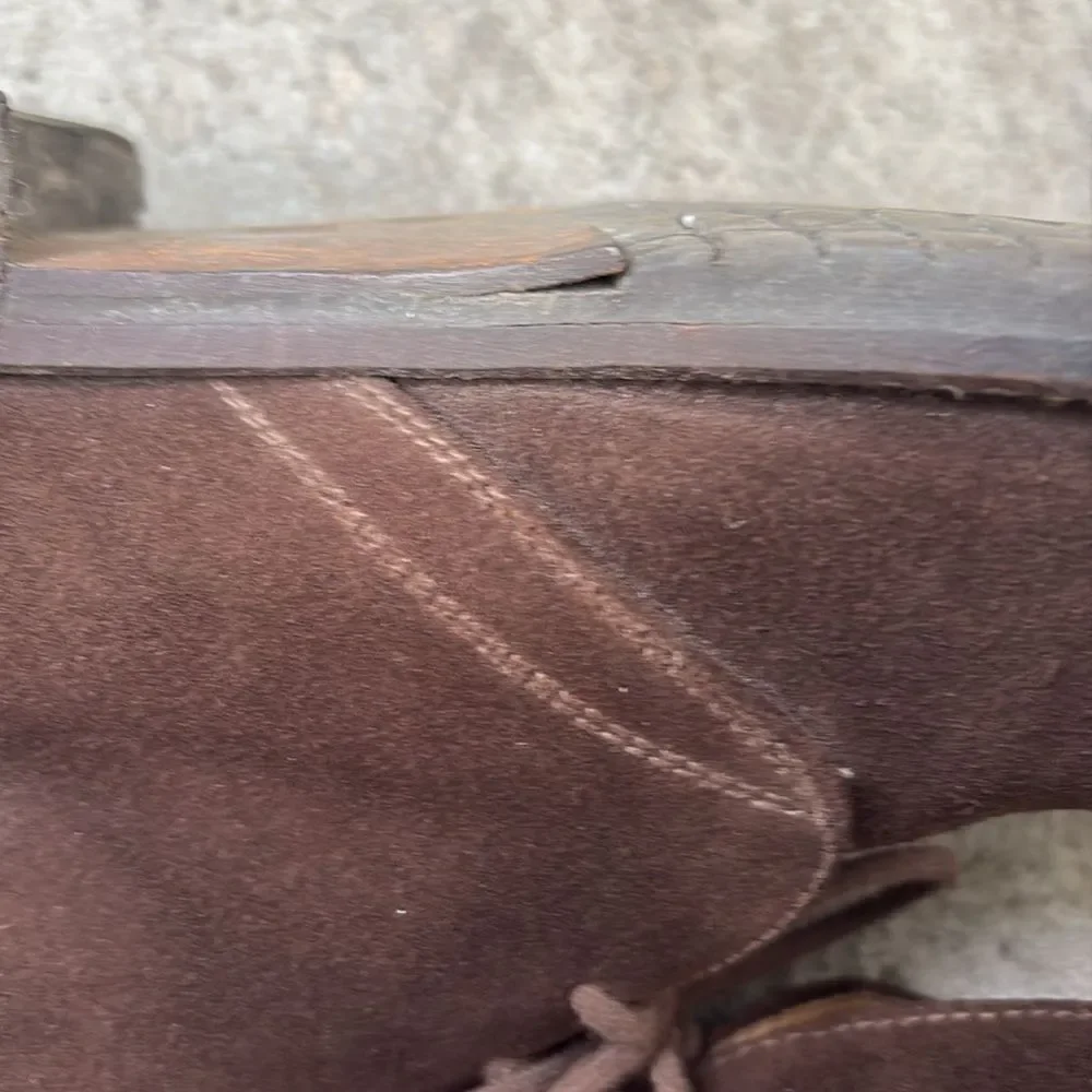 Bally Robik Chukka suede lace ups
